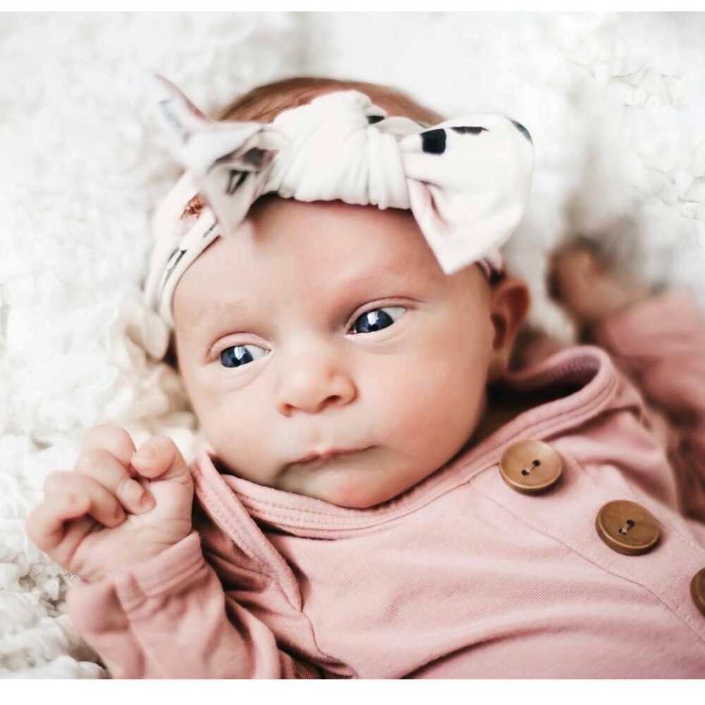 Caden Lane Millie's Dusty Rose Garden Baby + Mommy Bundle - Picture 6 of 7